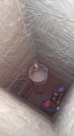荷泽东明县人工挖孔桩