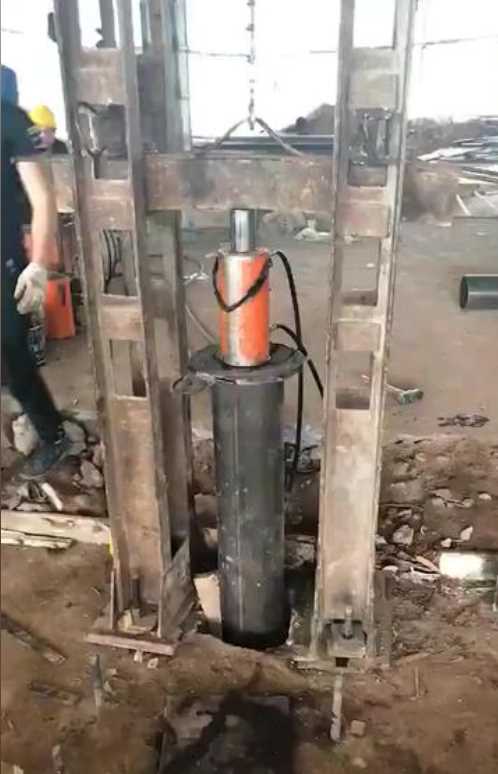 荷泽东明县钢管桩加固